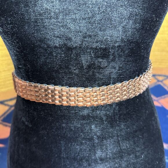 Vintage Mid-Century Modernist Renoir Solid Copper Belt. 1950’s. Retro. Rare. main image 16